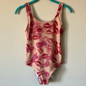 NWT Aurora Skirts Valentine Love Leotard M like Justacorps maldire